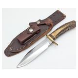 Randall Solingen Steel Stag Model 15 Kit Knife w/