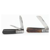 Antique IXL & NOX-ALL Sawcut Bone & Smooth Wood Ba