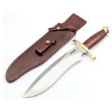 Randall Stacked Leather Sasquatch Big Bowie Knife
