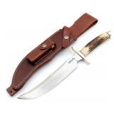 Randall Knife Society Model 4-8 Stag Fighter w/ Sh