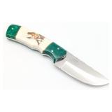 2000 Stephen Mackrill Scrimshaw Barbarian Hunter