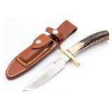 Vtg Randall Knife Society Stag Combat Companion w/