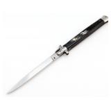 13in Inox Buffalo Horn Swing Bolster Switchblade K