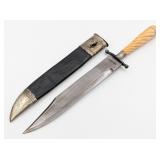 Lockwood Brothers Civil War Style Fluted Horn Bowi