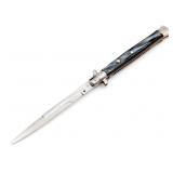 13in Maniago Italy Faux Horn Switchblade Knife