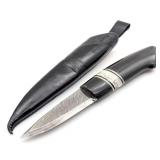 Mattias Styrefors Pulled Rain Drop Damascus Horn H