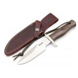 Randall 5in Brown Micarta Combat Companion w/ Shea