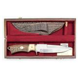 Stephen Mackrill Special Design Bowie Knife w/ She