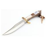 Spanish Muela Cazorla Crown Stag Bowie Knife