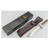 NIB 2003 Puma White Hunter w/ Sheath