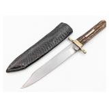 Venture Slater Brothers Civil War Style Stag Bowie