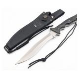 Paragon Cutlery Black Linen Micarta Tactical Fight