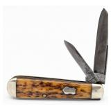 Antique Winchester Jigged Bone Jack Knife 2988