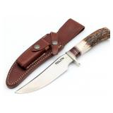 Randall Model 27 Stag Trailblazer Knife w/ Sheath