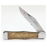 Olcut Marbled Celluloid Copperhead Coke Bottle