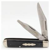 1935-40 Remington Ebony Wood Uneven Jack Knife