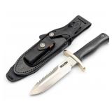 Randall Model 15 Border Patrol Sawtooth Knife w/ S