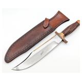 Custom Rob Davidson Rocket Knives Bowie Knife w/ S