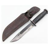 WWII Western Fighting Knife w/ Sheath