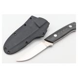 Dozier Knives Black Micarta K-7 Slim Outdoorsman