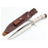 Randall Model 1 8in Finger Groove Stag All Purpose