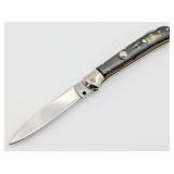 7.5in Rostfrei Italian Horn Handle Red Dot Safety