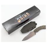 Zac Brown Southern Grind OD Green Micarta Jackal w