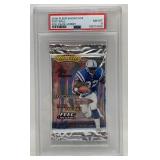 2000 Fleer Showcase Football Foil Hobby Pack Tradi