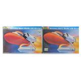 (2) 1/144 Revell Discovery Space Shuttle with Boos