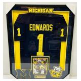 Braylon Edwardï¿½s Michigan Wolverines Signed Jersey
