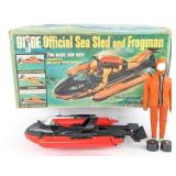 Vintage Hasbro GI Joe Official Sea Sled and Frogma