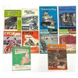 (10) 1950ï¿½s Motorcycle Magazines