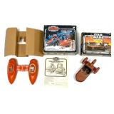1977 and 1979 Star Wars Twin-Pod Cloud Car and Lan