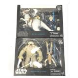 (2) Star Wars Han Solo and Tauntaun and Luke and W