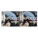 (2) 1/6 Scale Dragon Models NASA APOLLO 11 Buzz Al