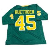 Rudy Ruettiger Signed Jersey with ï¿½The Playï¿½ Inscr