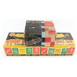 (3) Vintage Marx Mystery Space Ship Sets w/ Boxes