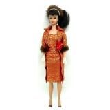 Vintage Brunette Ponytail Barbie Doll dressed in G