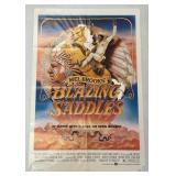 1974 Mel Brooksï¿½ Blazing Saddles Movie Poster