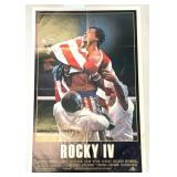 1985 Rocky IV Movie Poster
