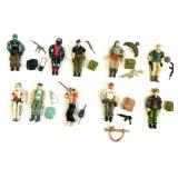 (10)G.I. Joe 8ï¿½ Action Figures with Accessories