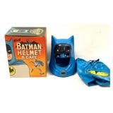 1966 Ideal Batman Helmet & Cape