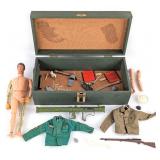 Vintage Hasbro GI Joe Atomic Man Figure w/ Footloc