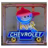 4ft Custom Chevrolet Neon Advertising Sign