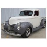 Custom 1940 Ford Pick Up Truck