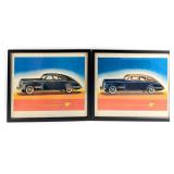 (2) 1941 Pontiac Streamliner Torpedo Sedan Coupe D