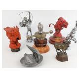 Group of (7) Car Mascots