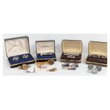 Vintage Racing Related Cuff Links & Tie Clips