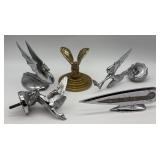 Group of (5) Car Mascots