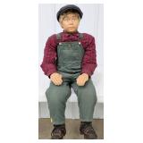 Life Size Sitting Boy " Little Connor " Pedal Ca